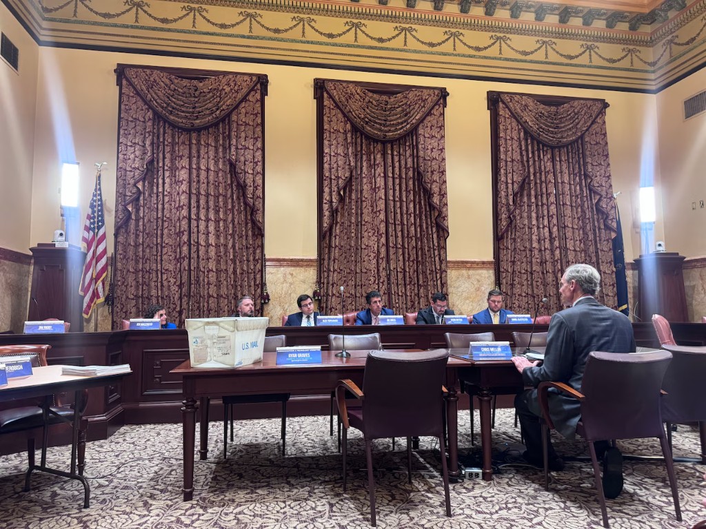 Christopher Mellon testifies before the Pennsylvania House Communications and Technology Committee